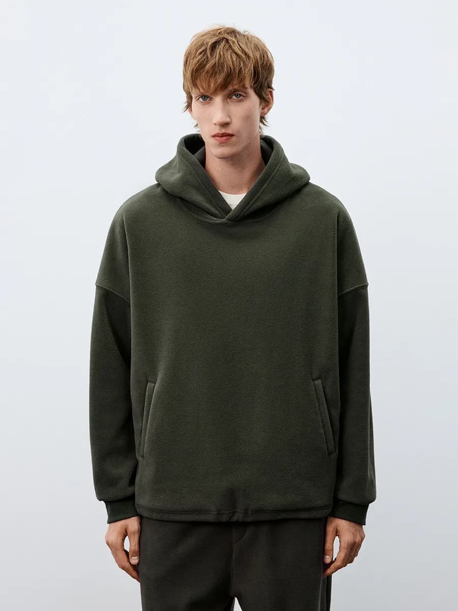 Худи с флисовым утеплителем