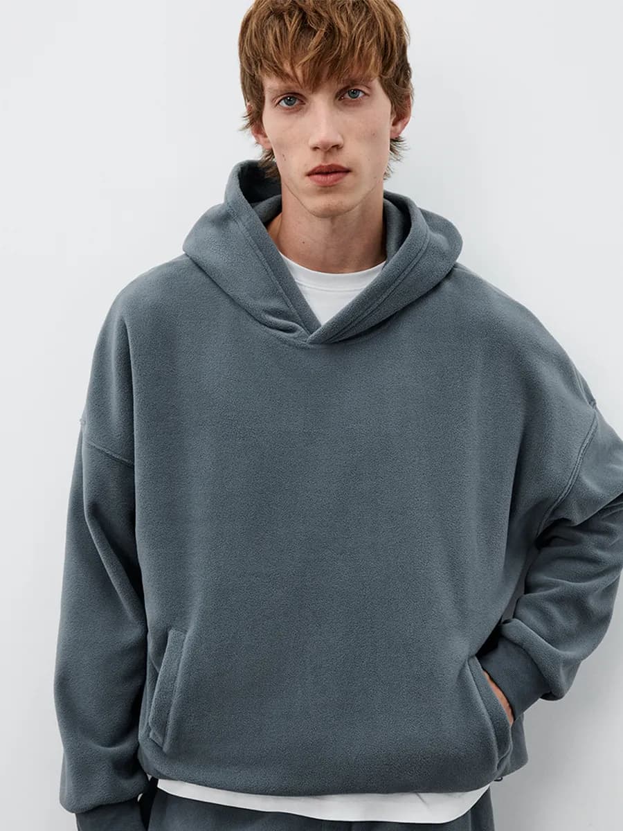 Худи с флисовым утеплителем