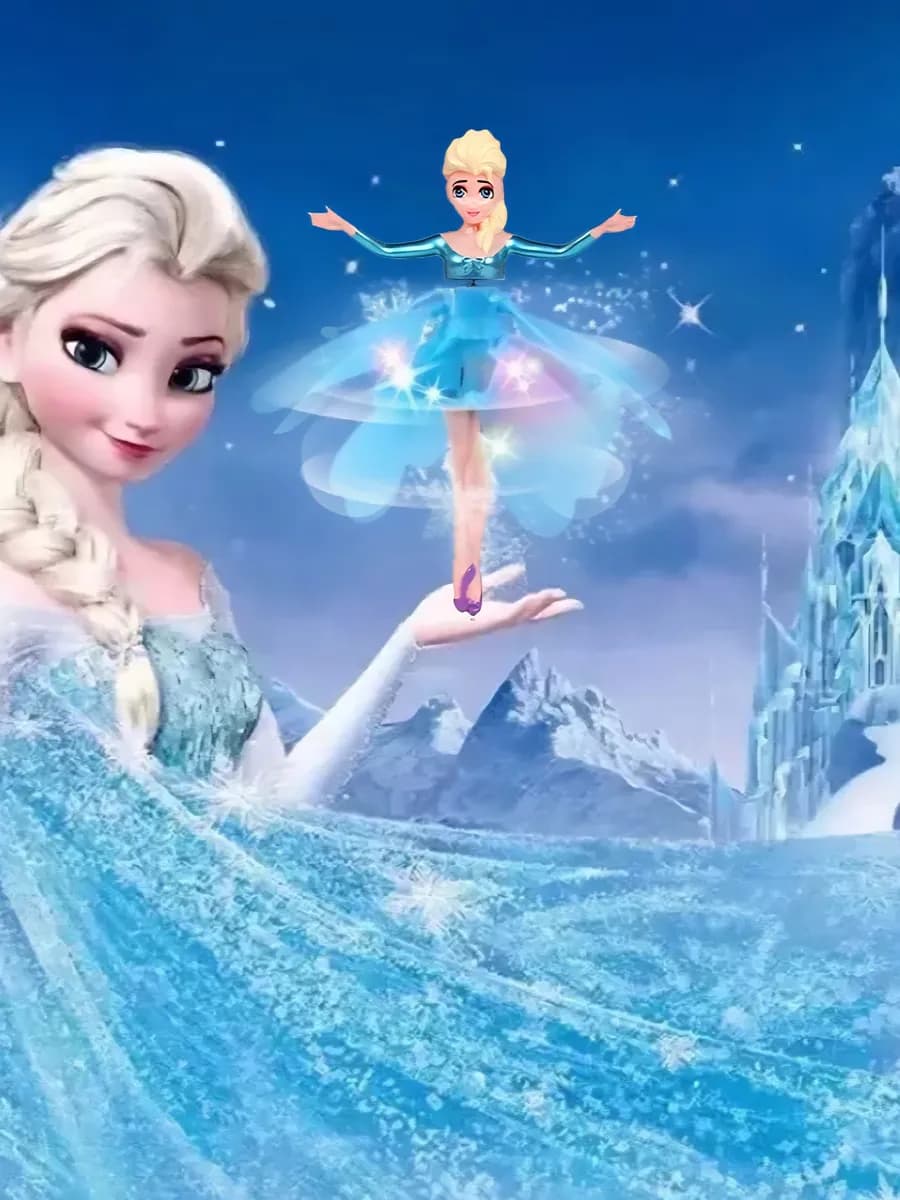 Летающая кукла эльза