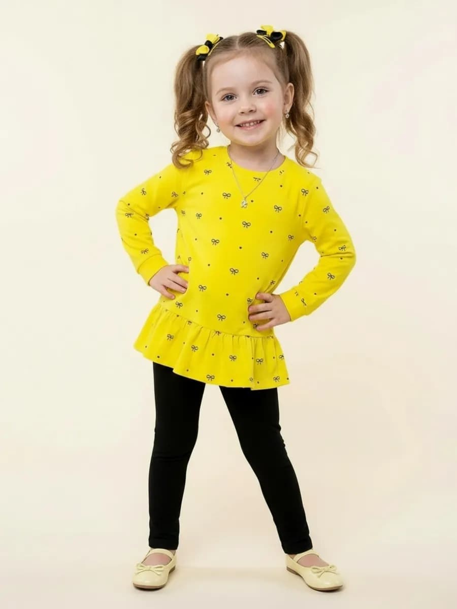 Костюм туника и лосины