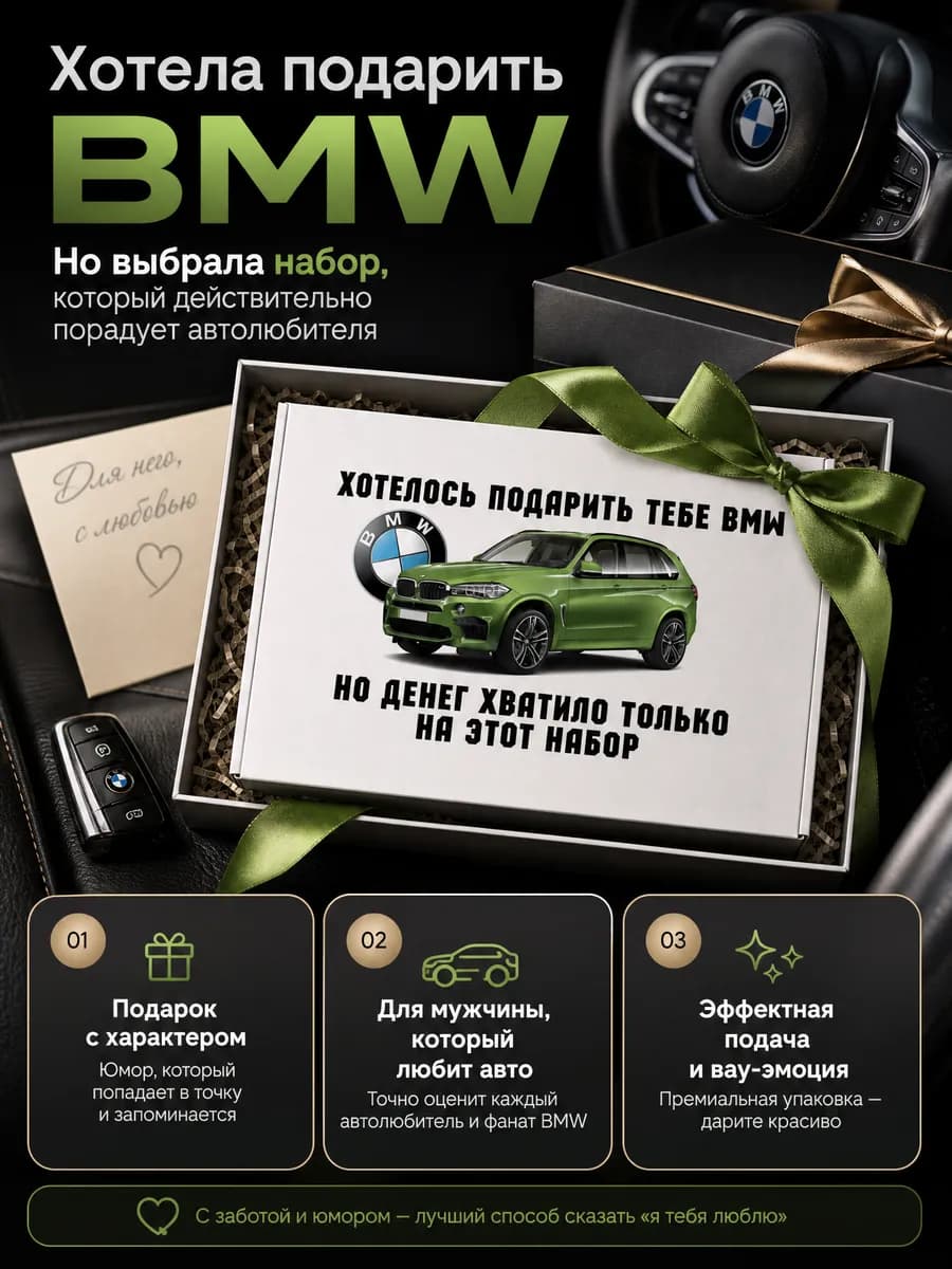 Набор автомобилиста «Идеальный подарок для мужчины»