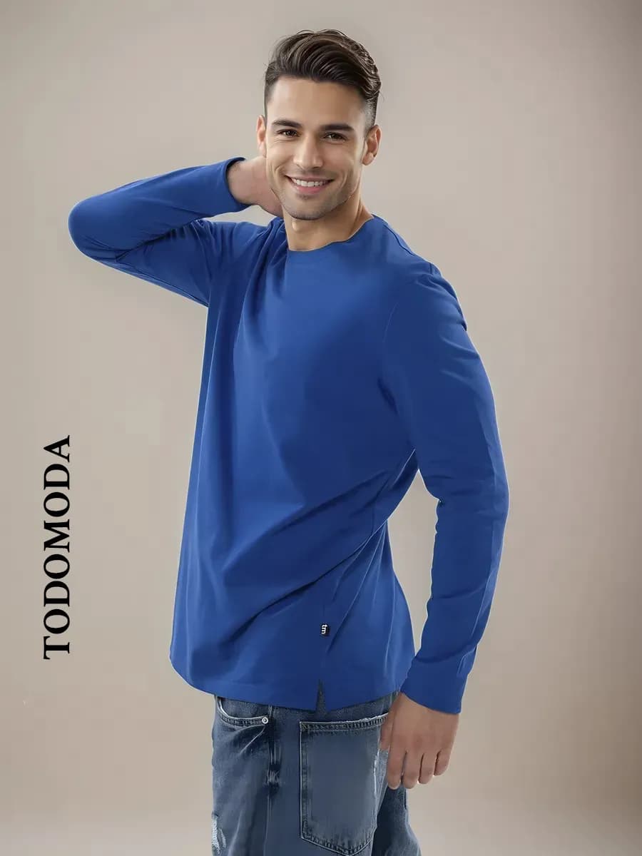 Лонгслив мужской футболка с длинным рукавом