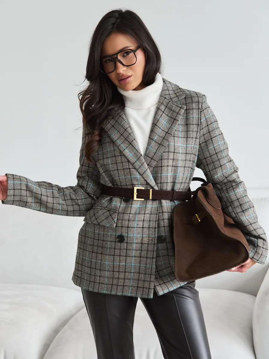 Пиджак оверсайз блейзер жакет на весну