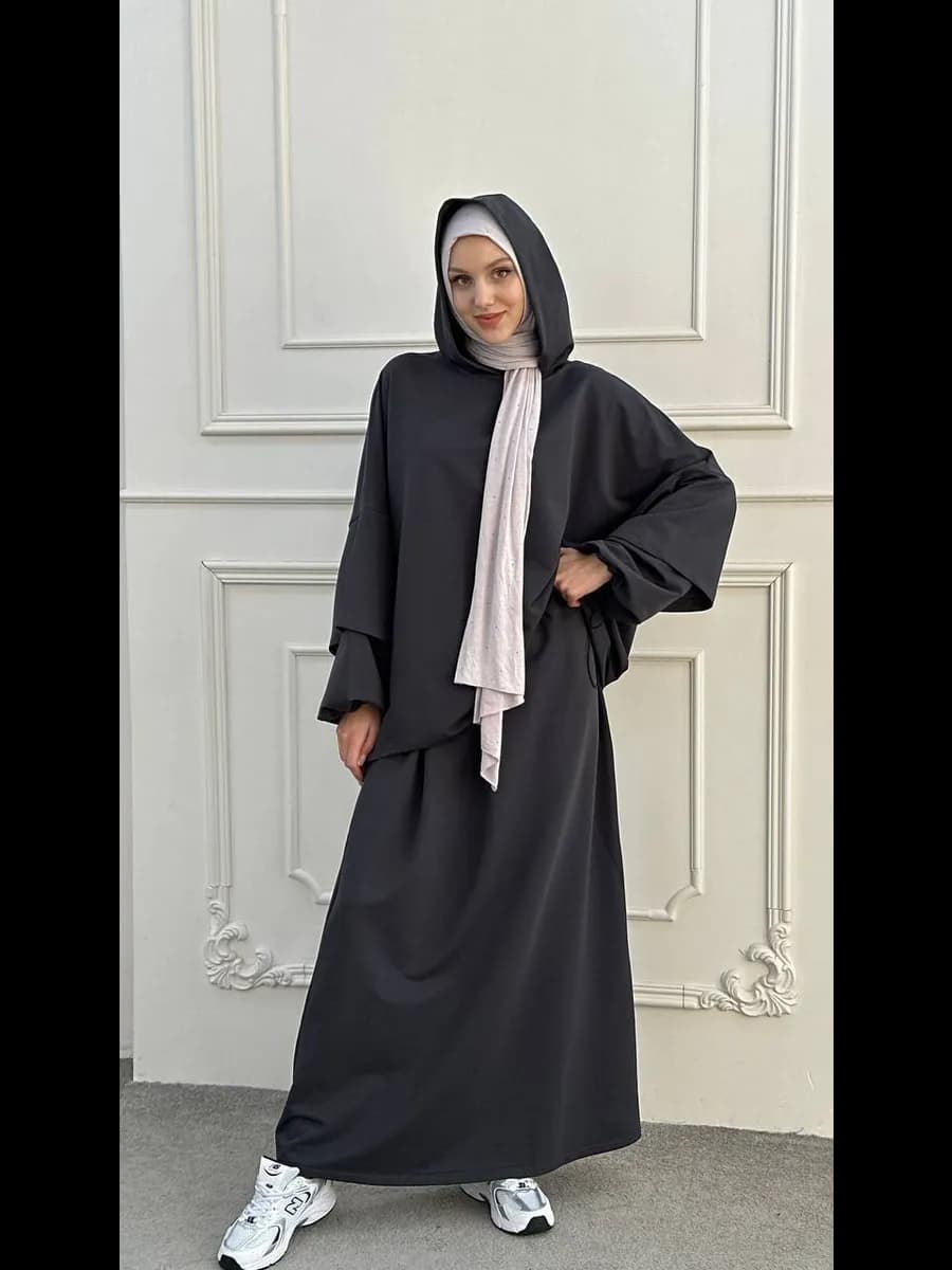 Мусульманская одежда для женщин спортивный костюм с юбкой