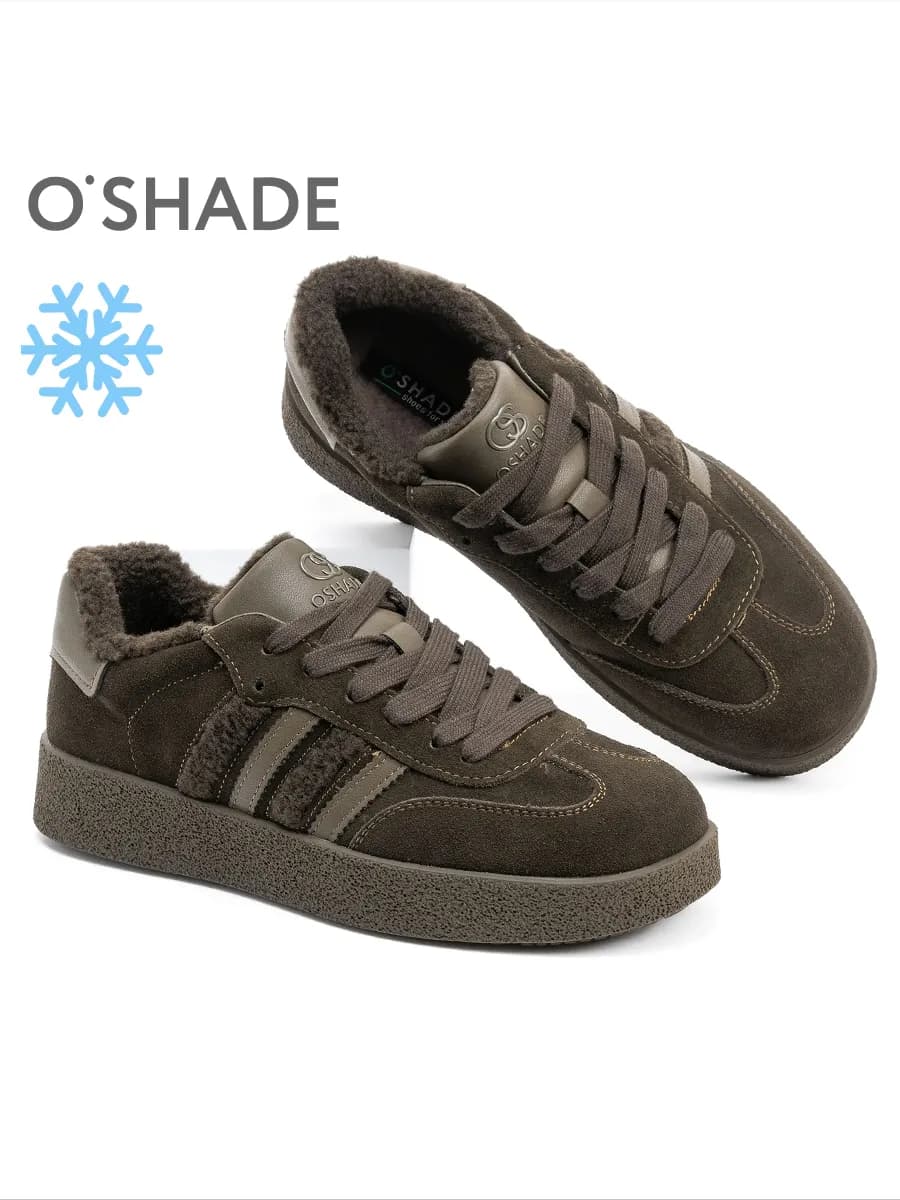 Кеды зимние женские с мехом