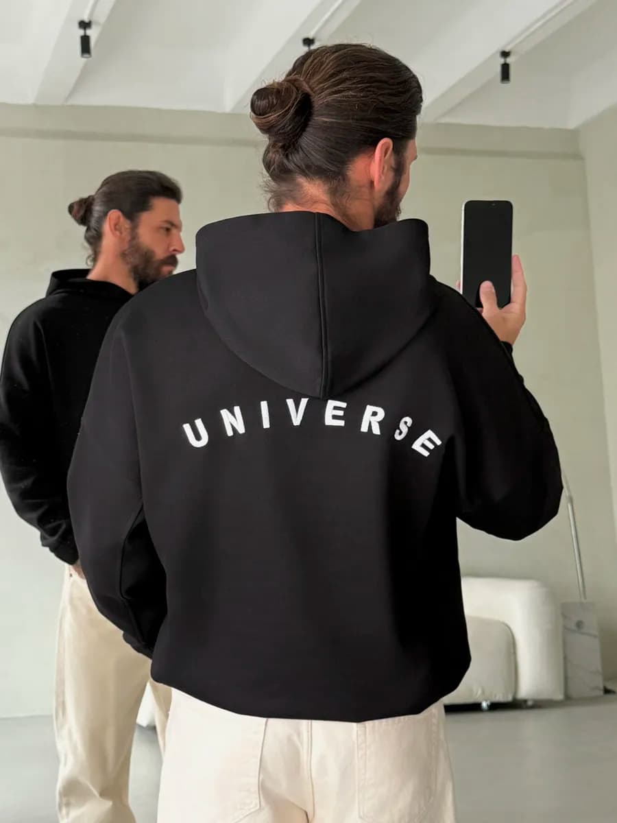 Худи оверсайз с капюшоном