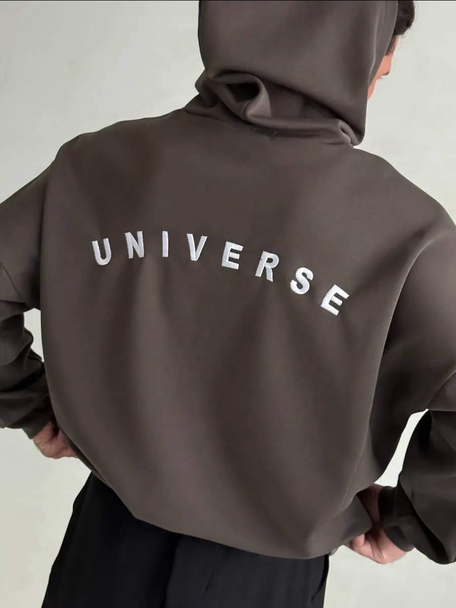 Худи оверсайз с капюшоном