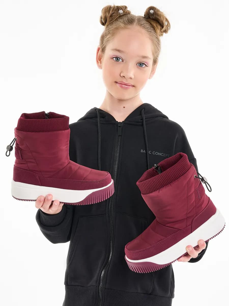 Дутики зимние для девочки