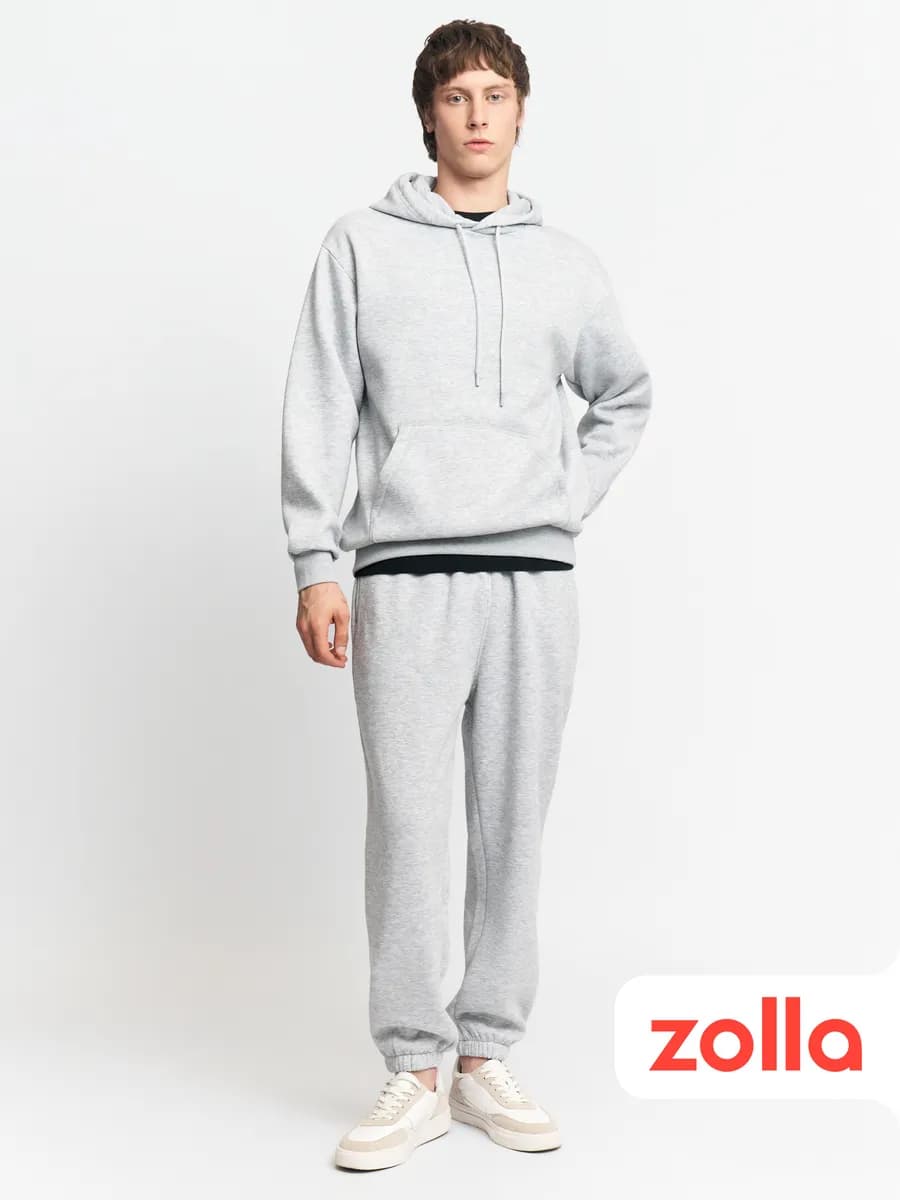 Мужские брюки-джоггеры с начёсом