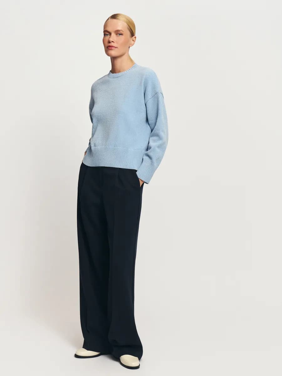 Женские прямые брюки со стрелками