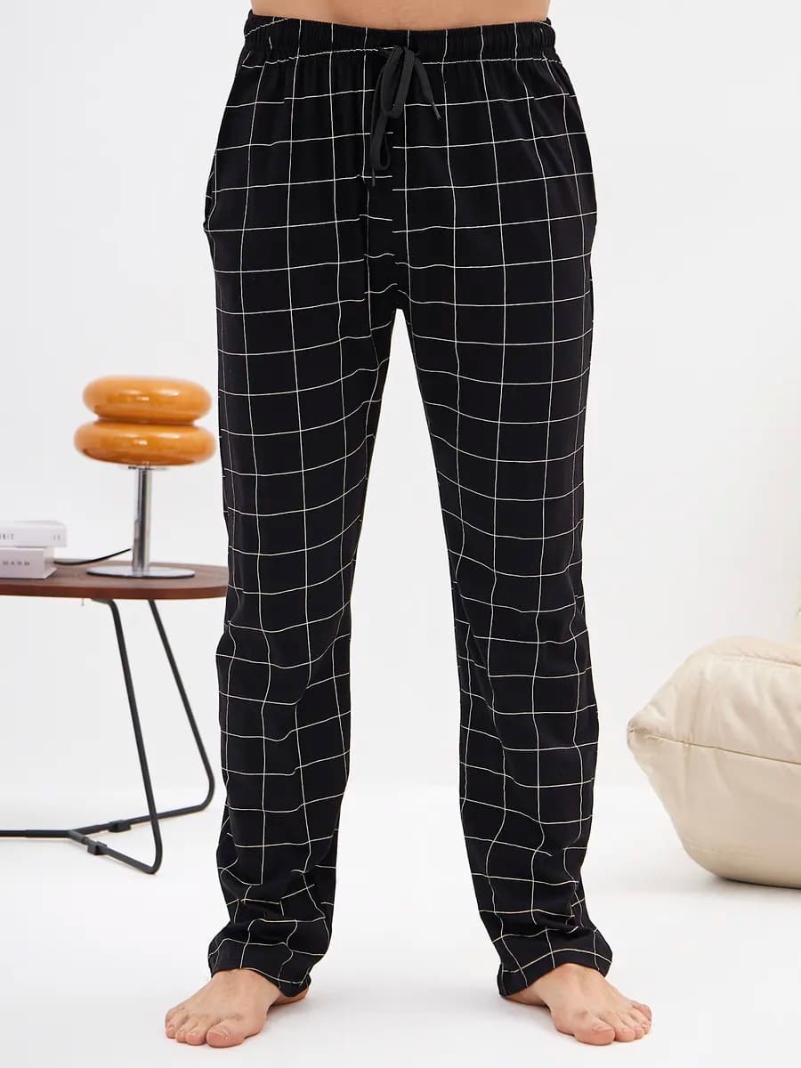 Брюки домашние пижамные - фото 1