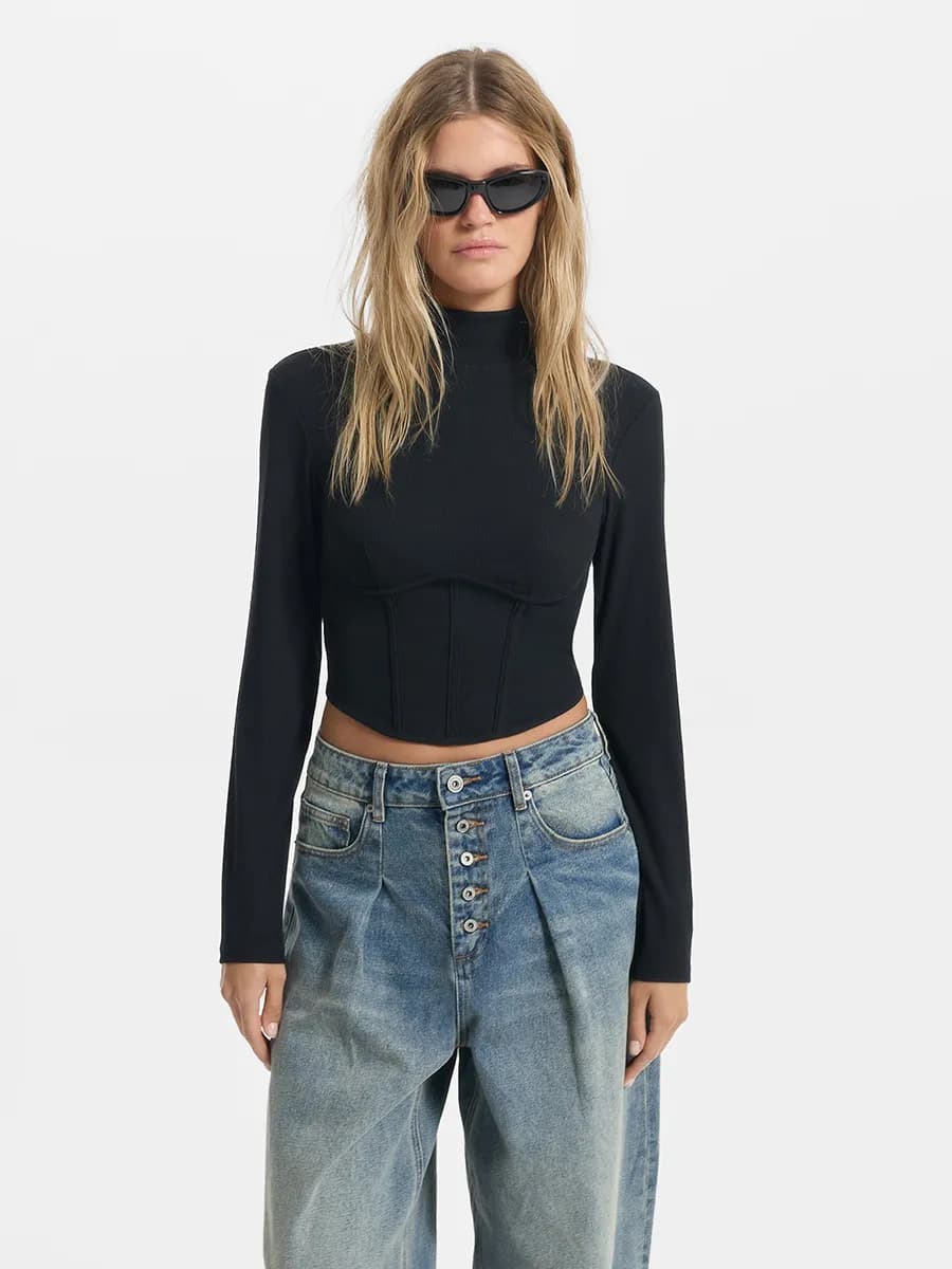 Укороченная водолазка