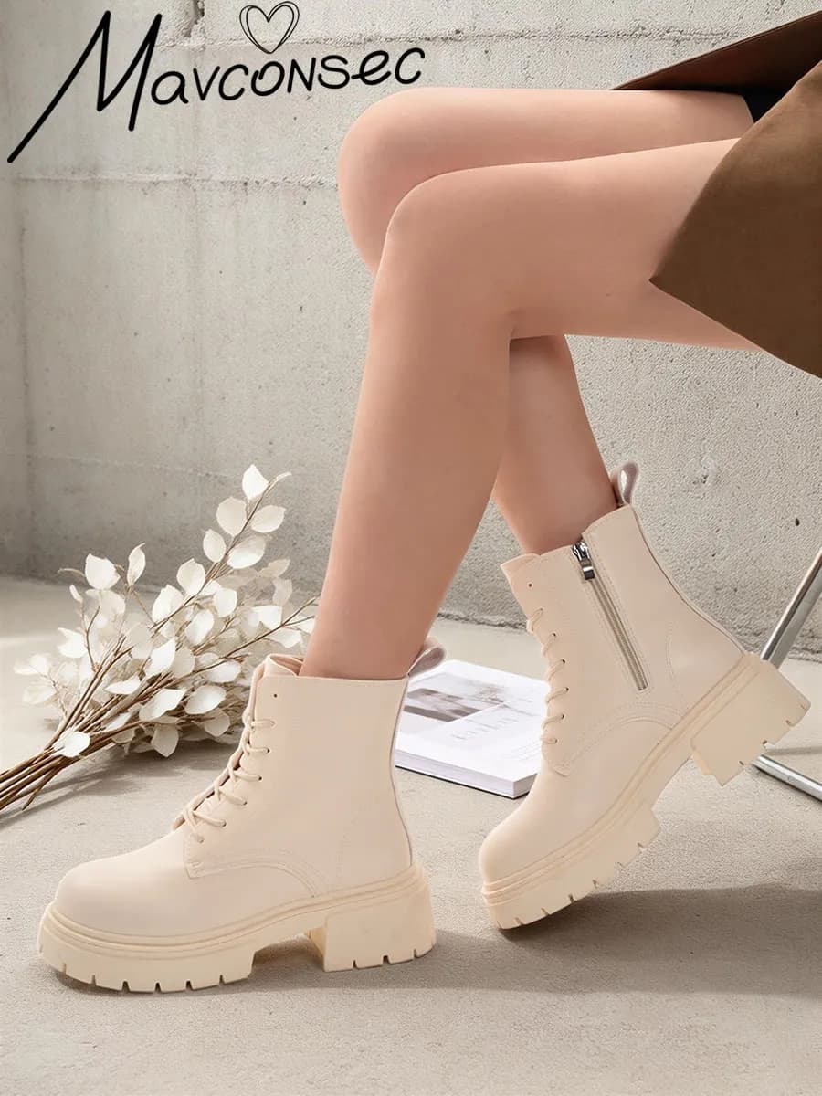 Ботинки зимние с натуральным мехом - фото 1