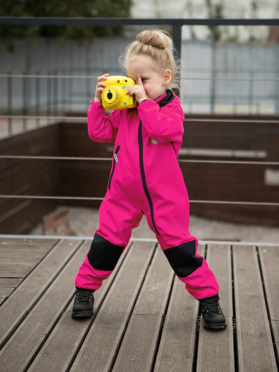 Детский комбинезон софтшелл осень