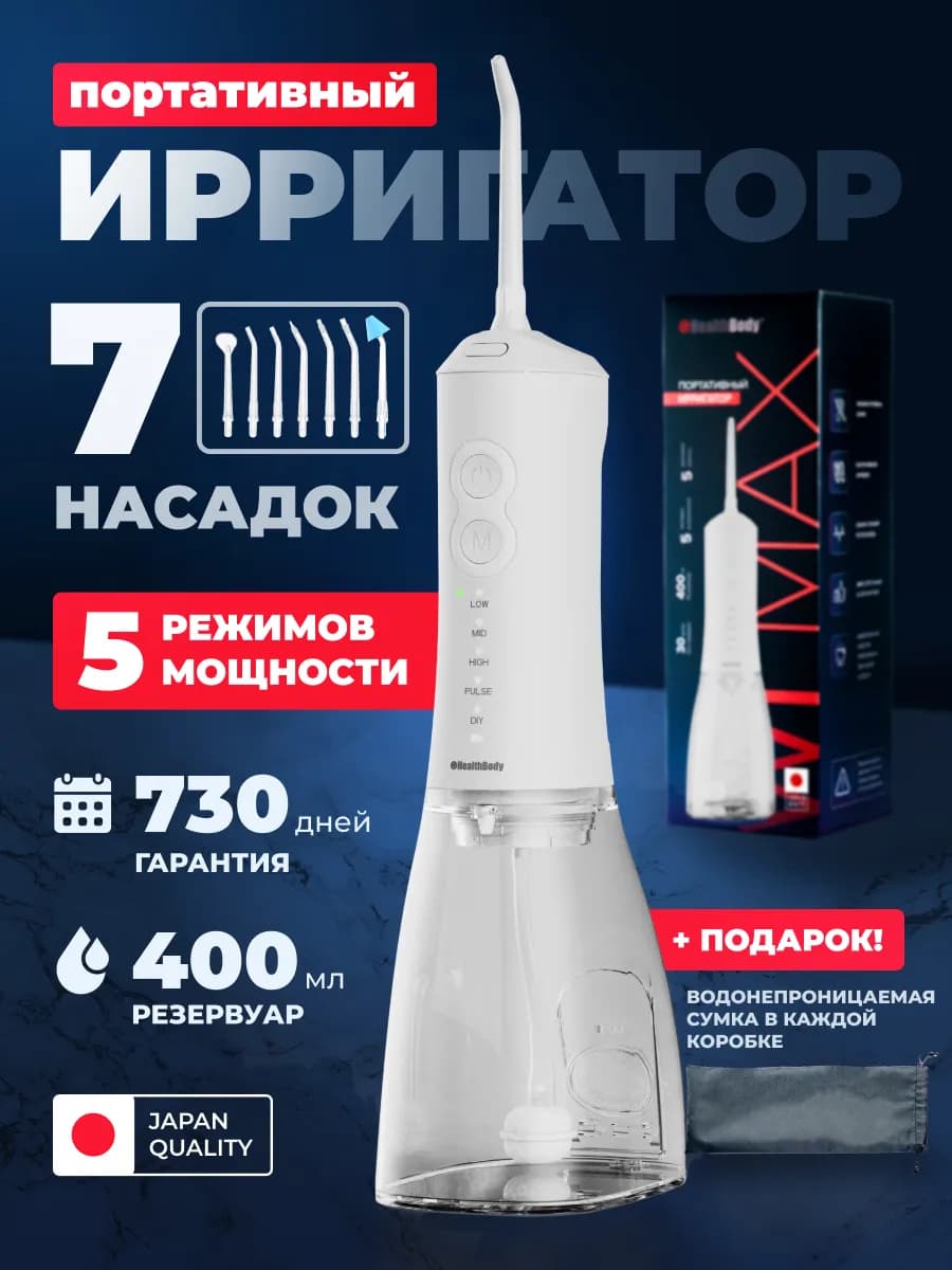 Ирригатор для зубов портативный