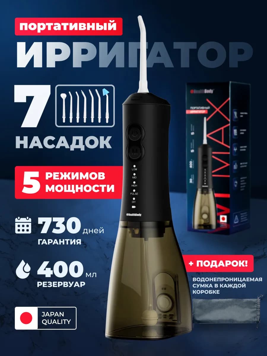 Ирригатор для зубов портативный - фото 1