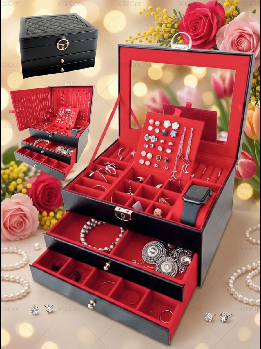 Шкатулка для украшений большая