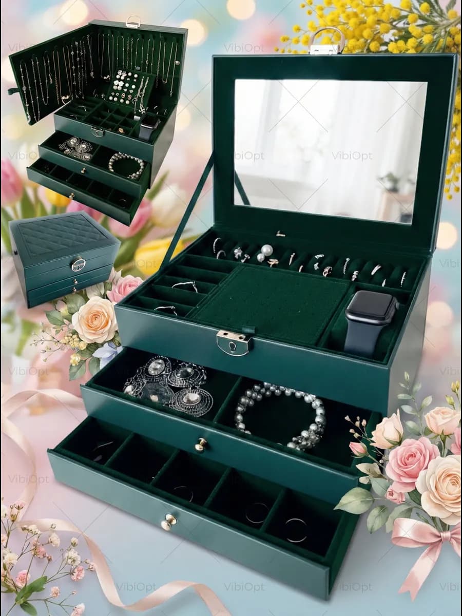 Шкатулка для украшений большая