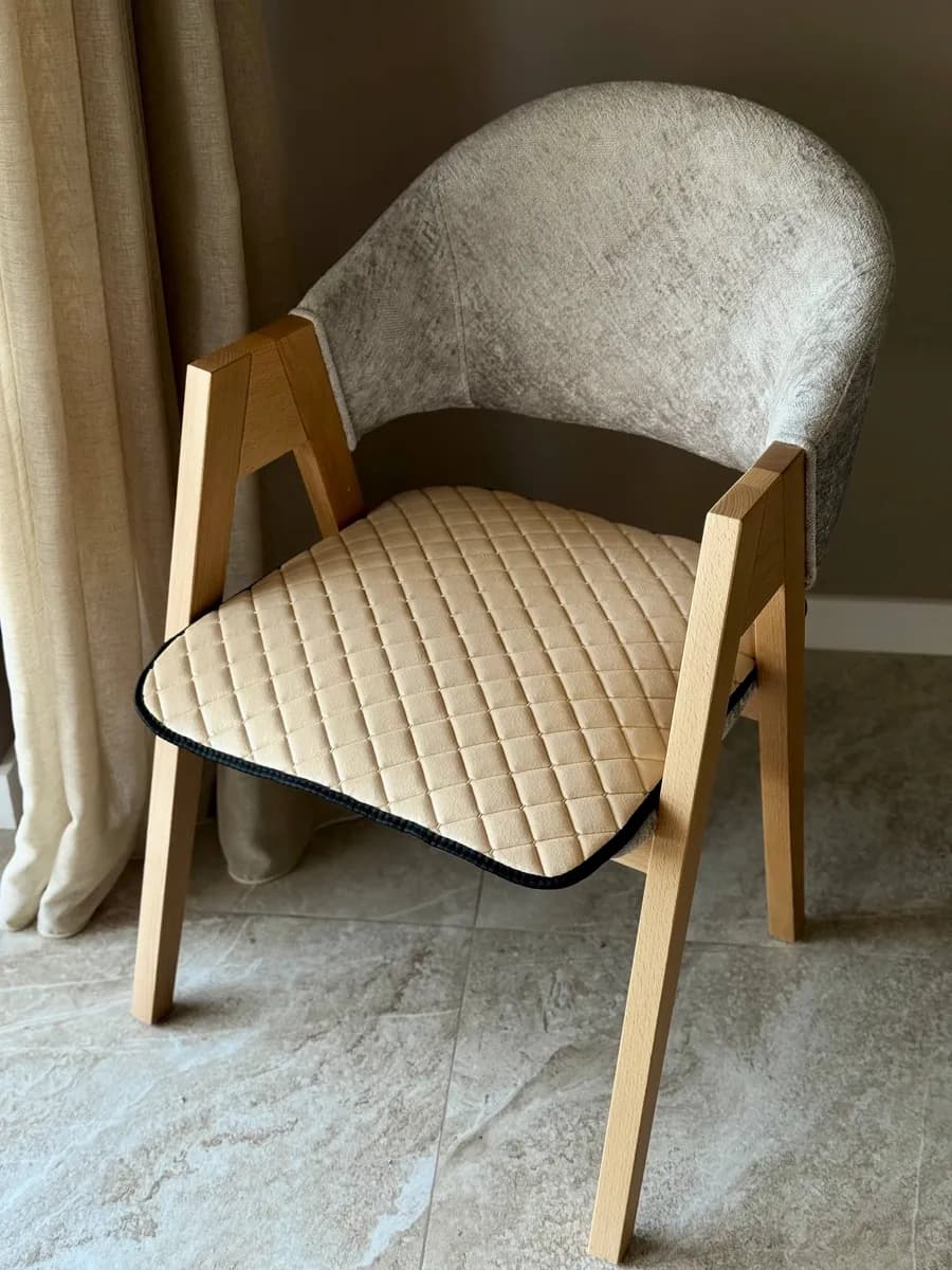 Накидка на кухонный стул 50х50