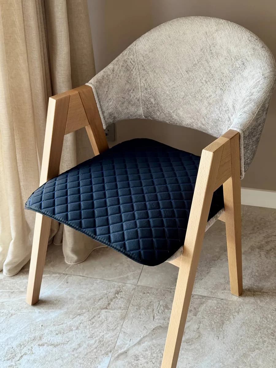 Накидка на кухонный стул 50х50