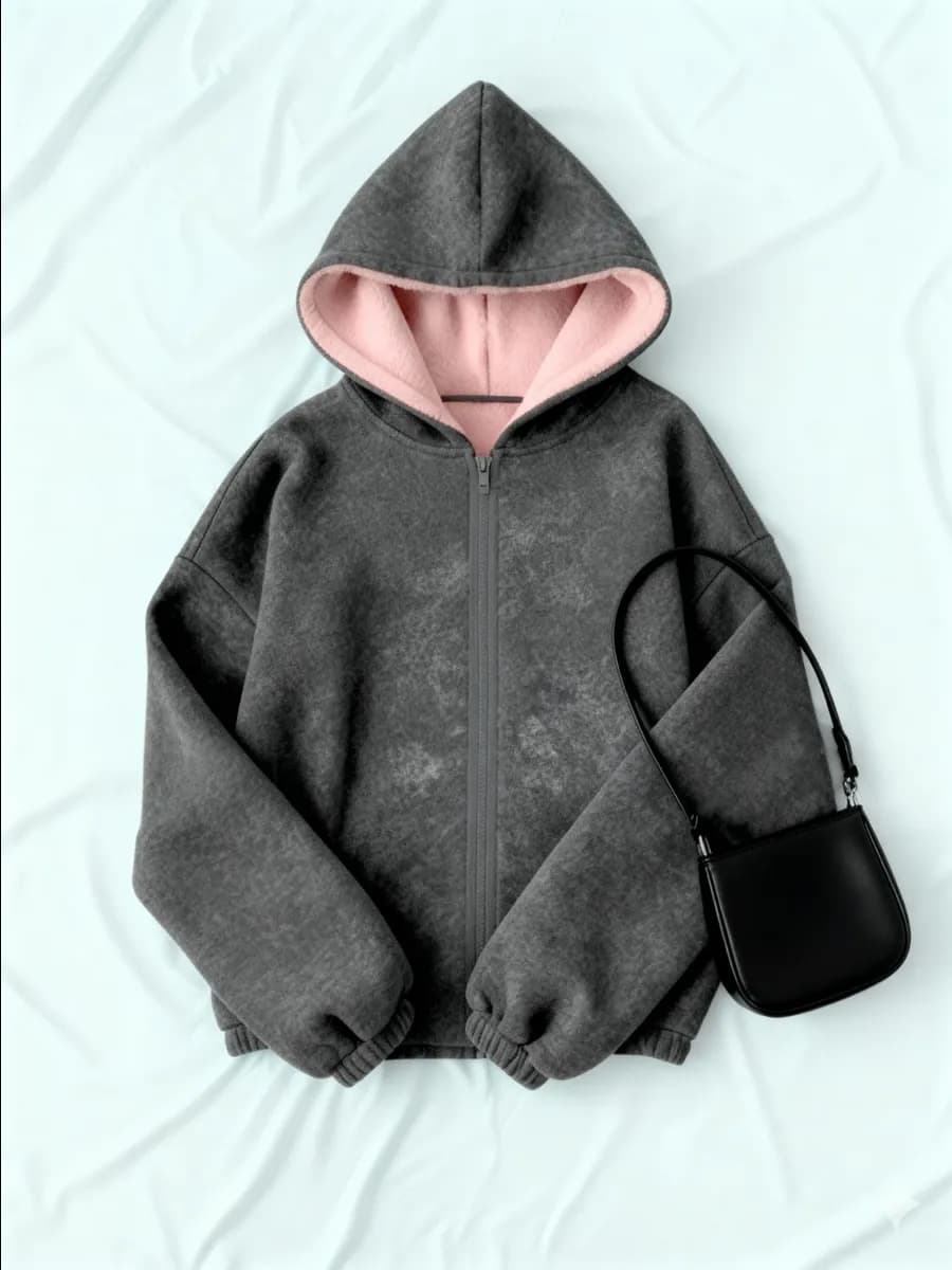 Зип худи оверсайз зипка с капюшоном теплое с начесом