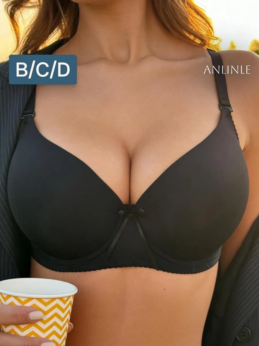 Бюстгальтер гладкий на косточках