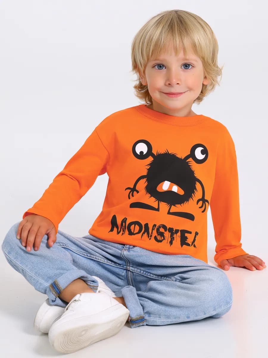 Лонгслив для мальчика в садик