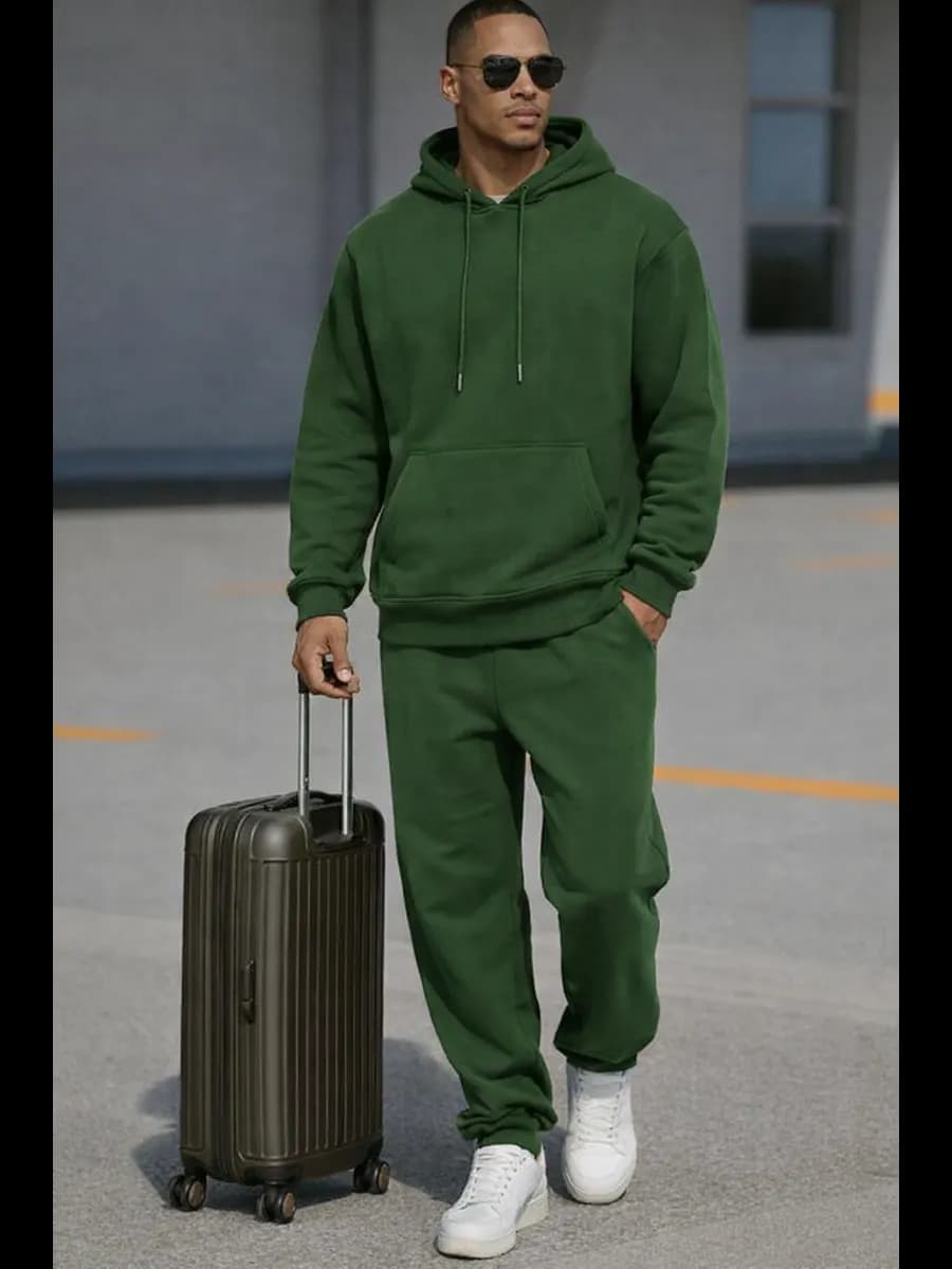 Костюм мужской базовый спортивный c начесом