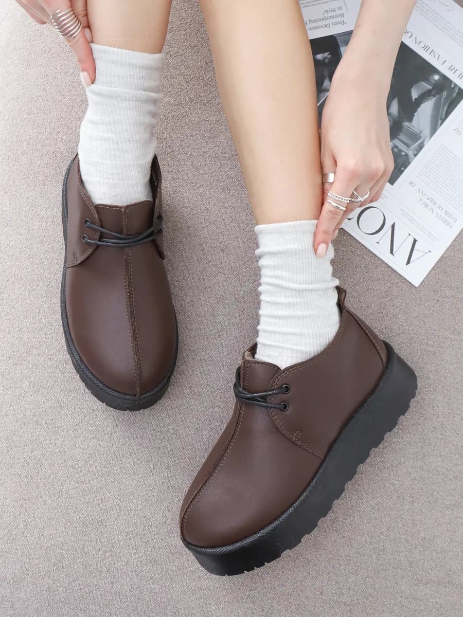 Ботинки зимние натуральная кожа