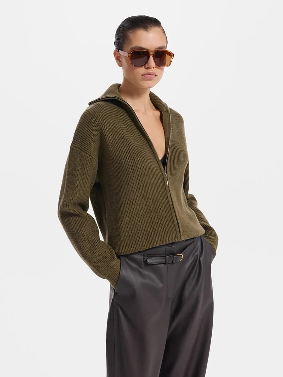 Кардиган на молнии - фото 1