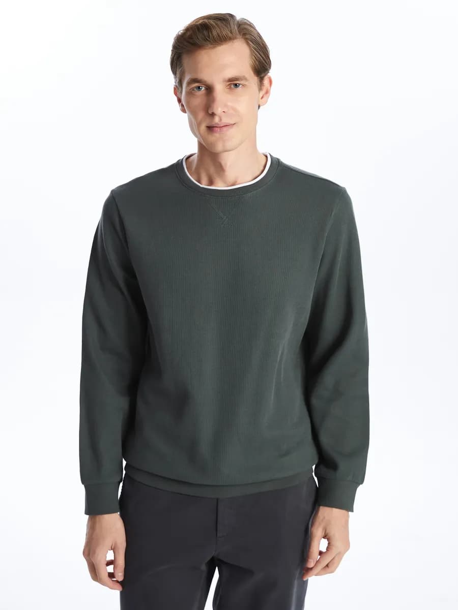 Мужской зеленый Толстовка