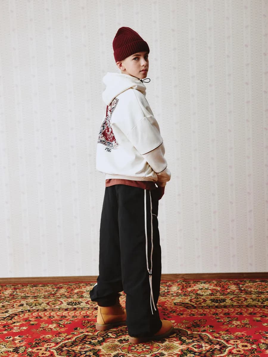 Утепленные брюки парашюты свободные из нейлона на подкладке