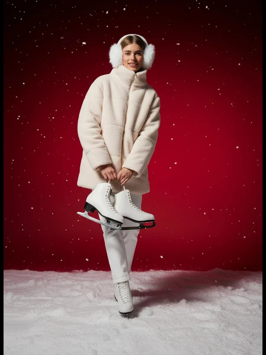 Шуба искусственная тедди короткая