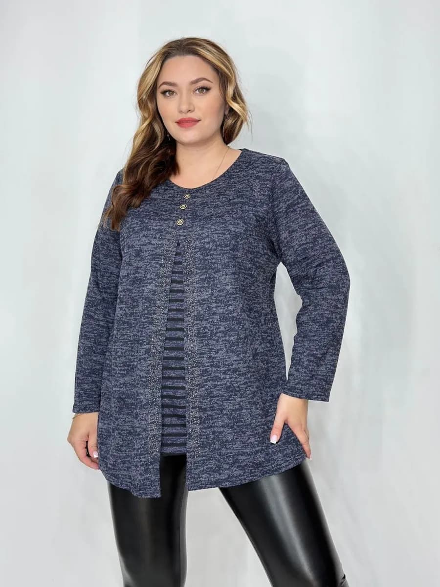 Кофта джемпер большие размеры