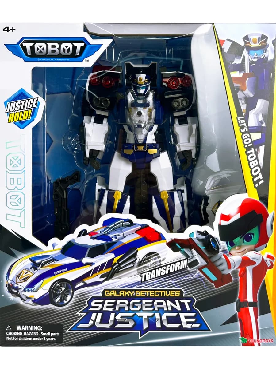 Робот-трансформер ТОБОТ Сержант Джастис NEW