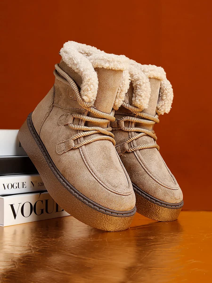 Угги зимние на меху и платформе