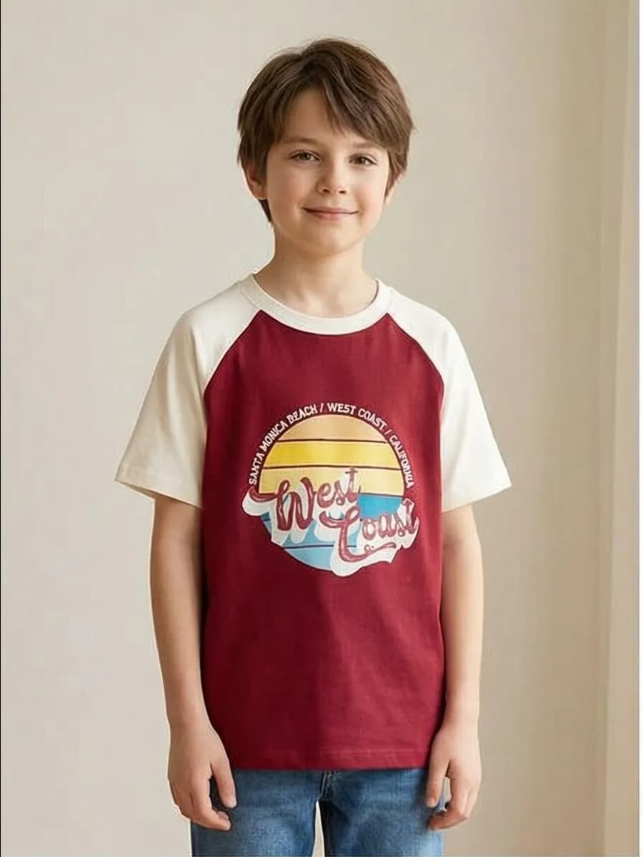 Спортивная футболка для мальчика