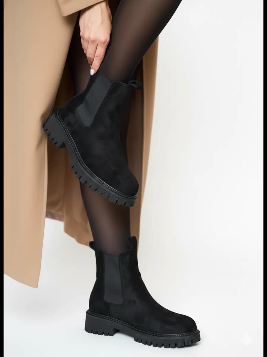 Ботинки женские зимние челси