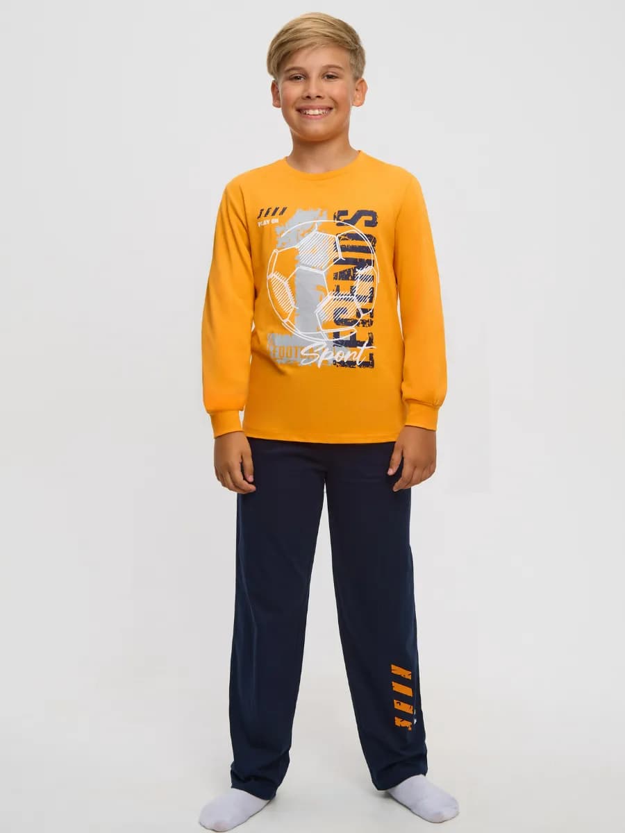 Пижама для подростка футбол, домашний костюм