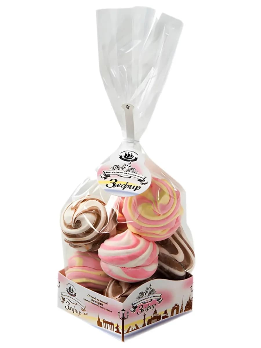 Зефир натуральный Зефиркино счастье Ассорти, 380г