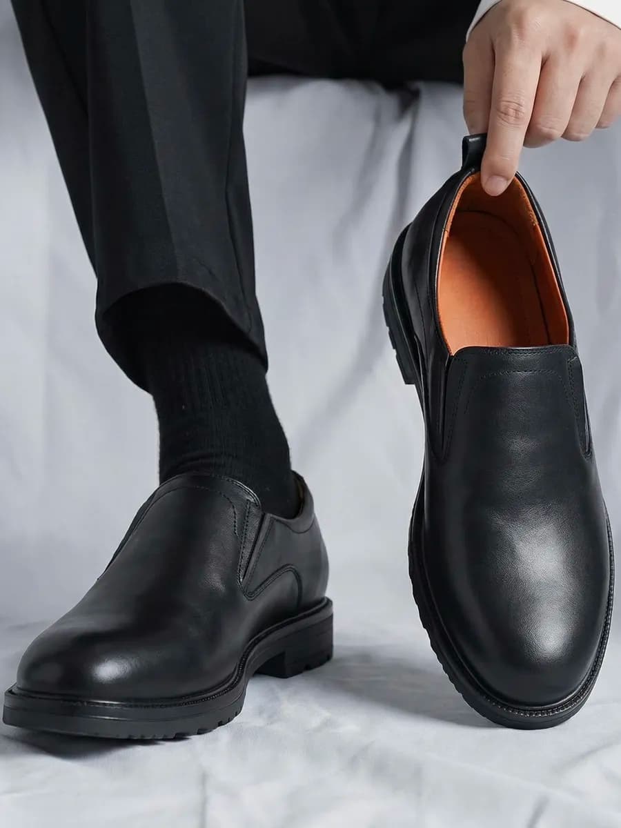 Туфли кожаные классические