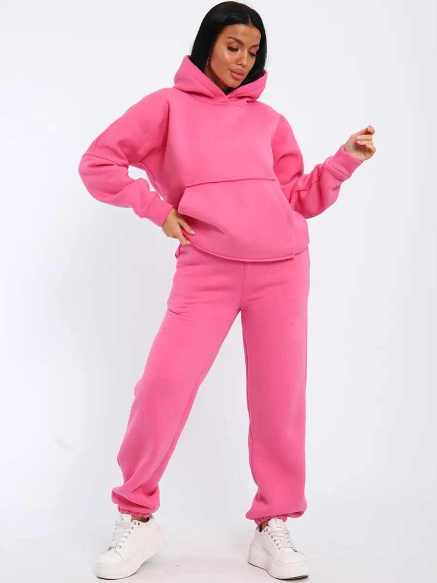 Спортивный костюм теплый больших размеров новогодний