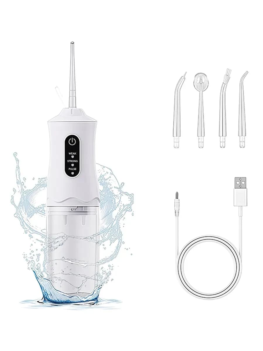 Белый керамический смыватель зубов