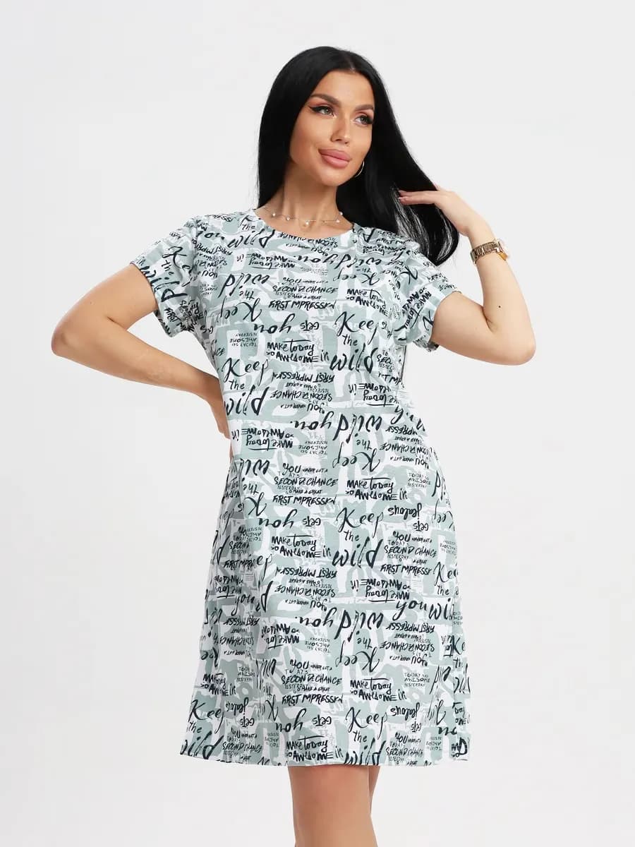 Платье для дома, туника, ночная сорочка