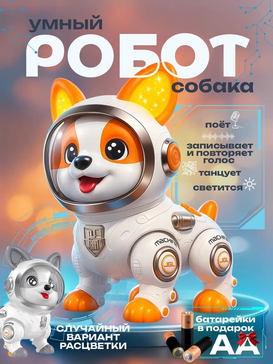 Робот интерактивный детский игрушка танцующая и говорящая