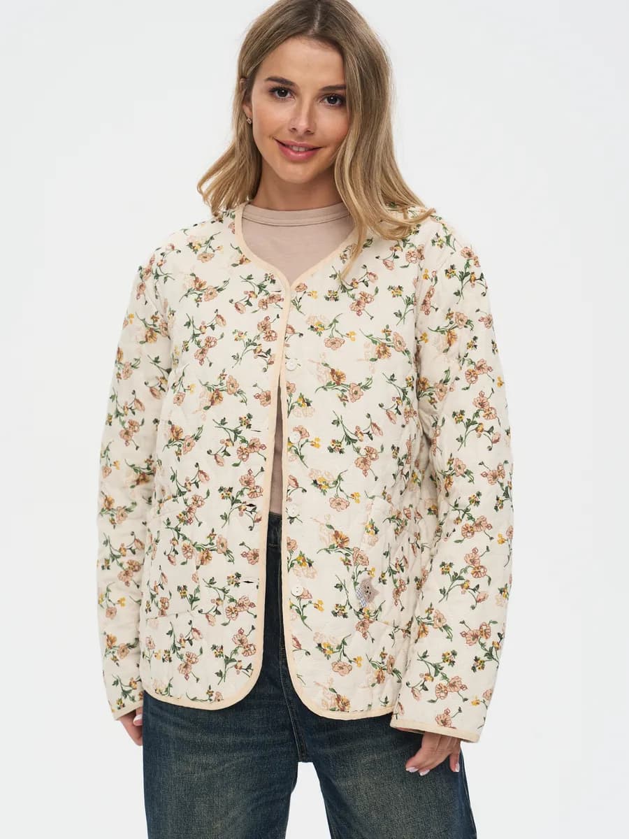 Куртка осенняя стеганая фуфайка