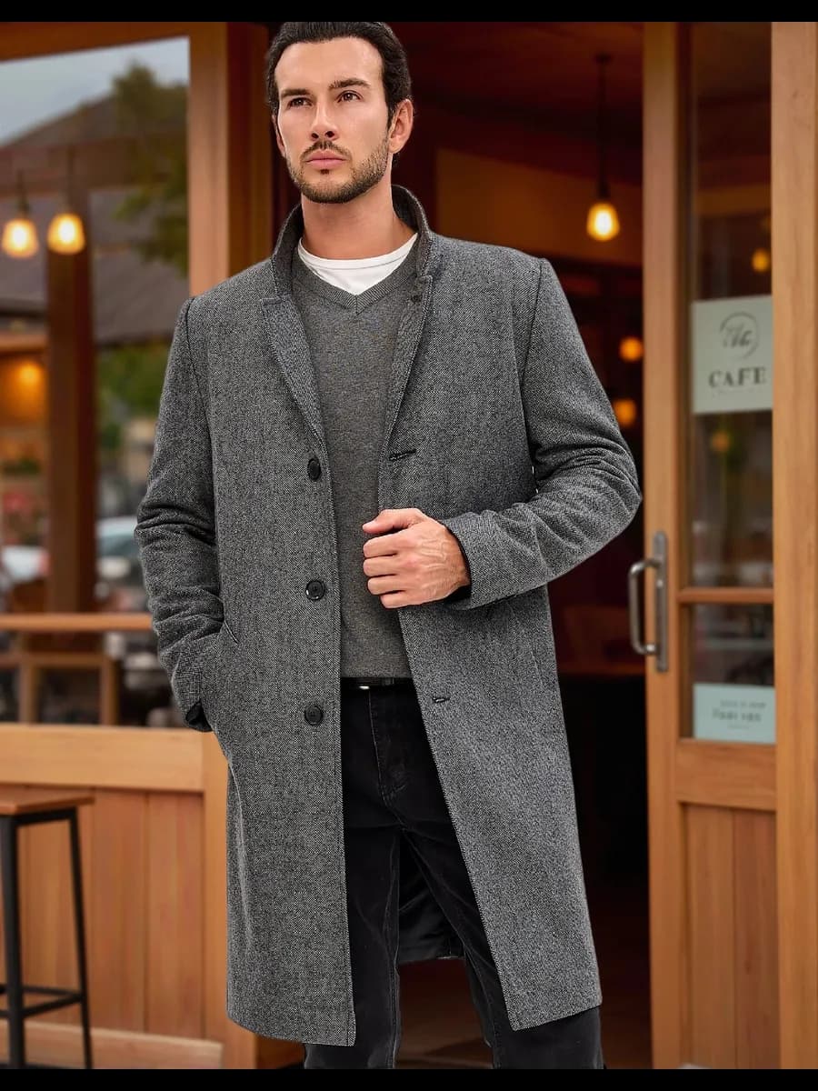 Пальто длинное - фото 1