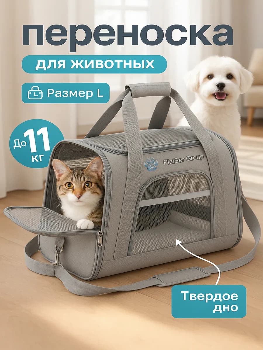 Сумка переноска для кошек и собак