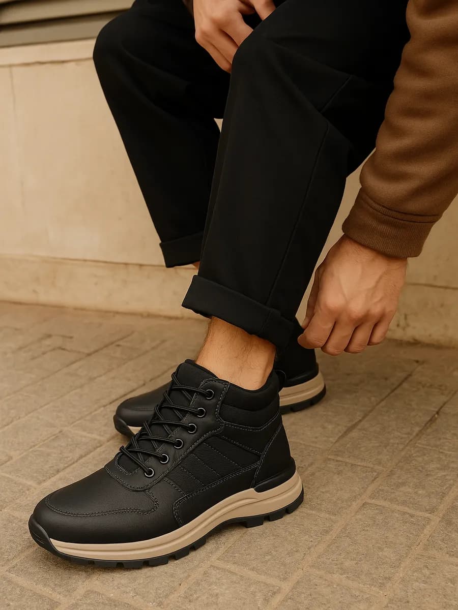 Ботинки зимние мужские