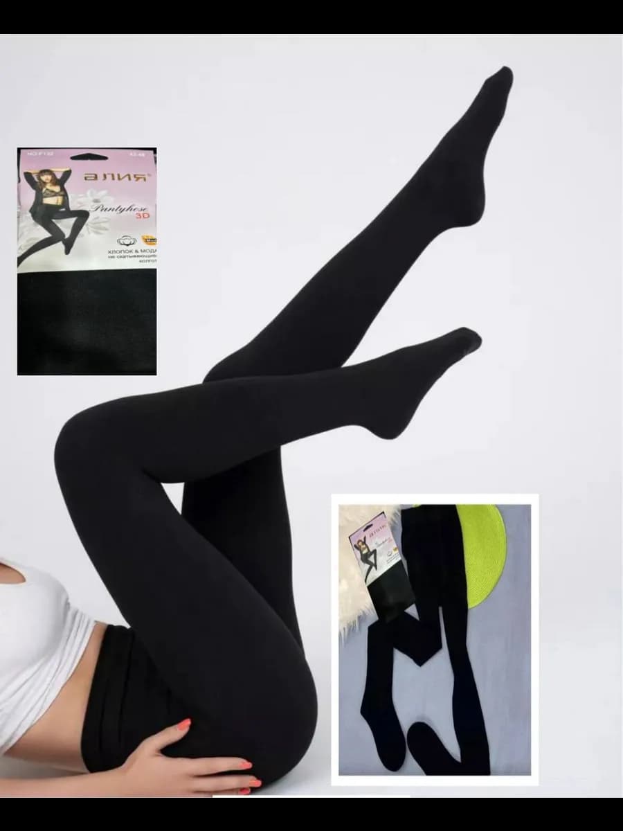 Теплые колготки - фото 1